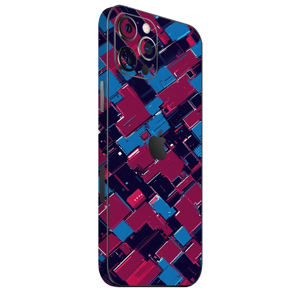 Bordo Mavi Pixel