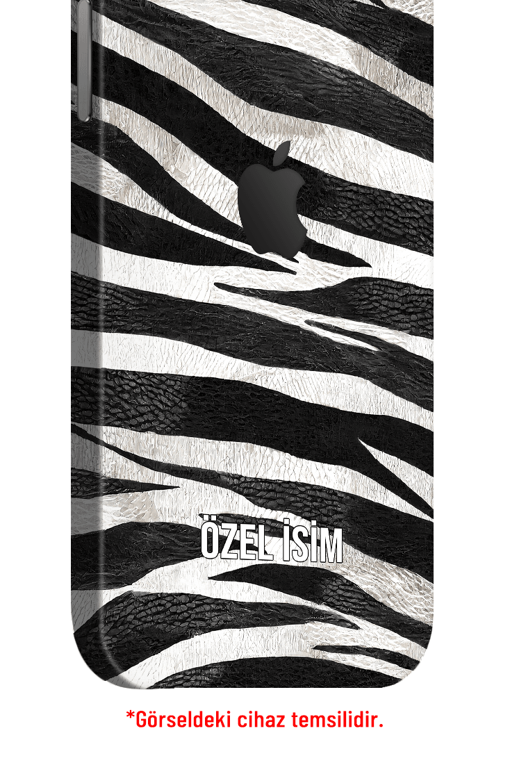 iPhone 12 Kaplama Zebra Çizgisi
