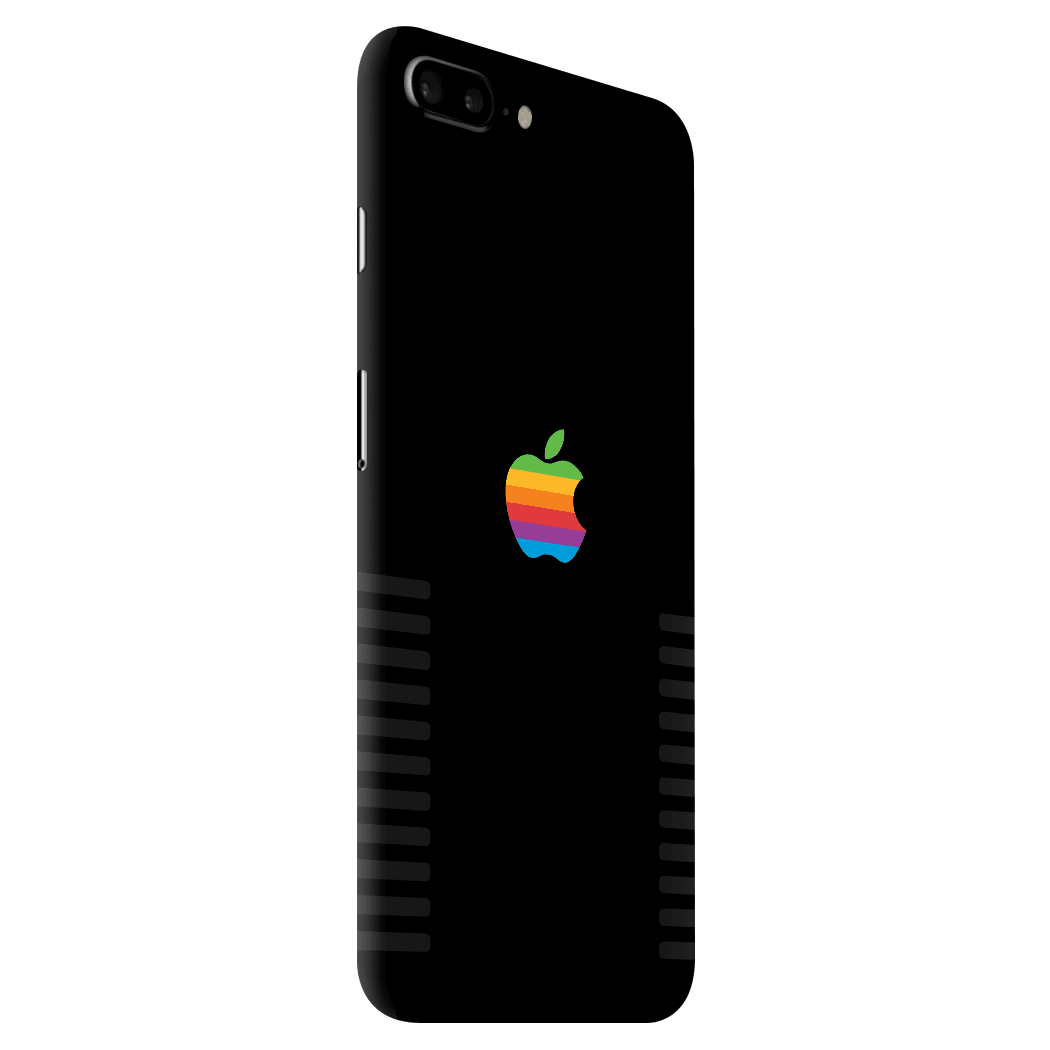 iPhone 7 Plus Kaplama Siyah Retro Apple