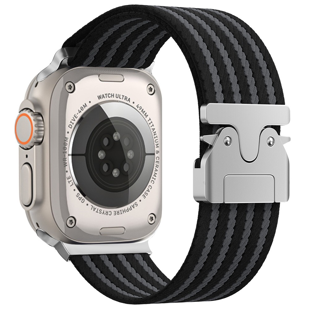 Watch 49mm KRD-133 Naylon Kumaş Hasır Örgülü Kordon