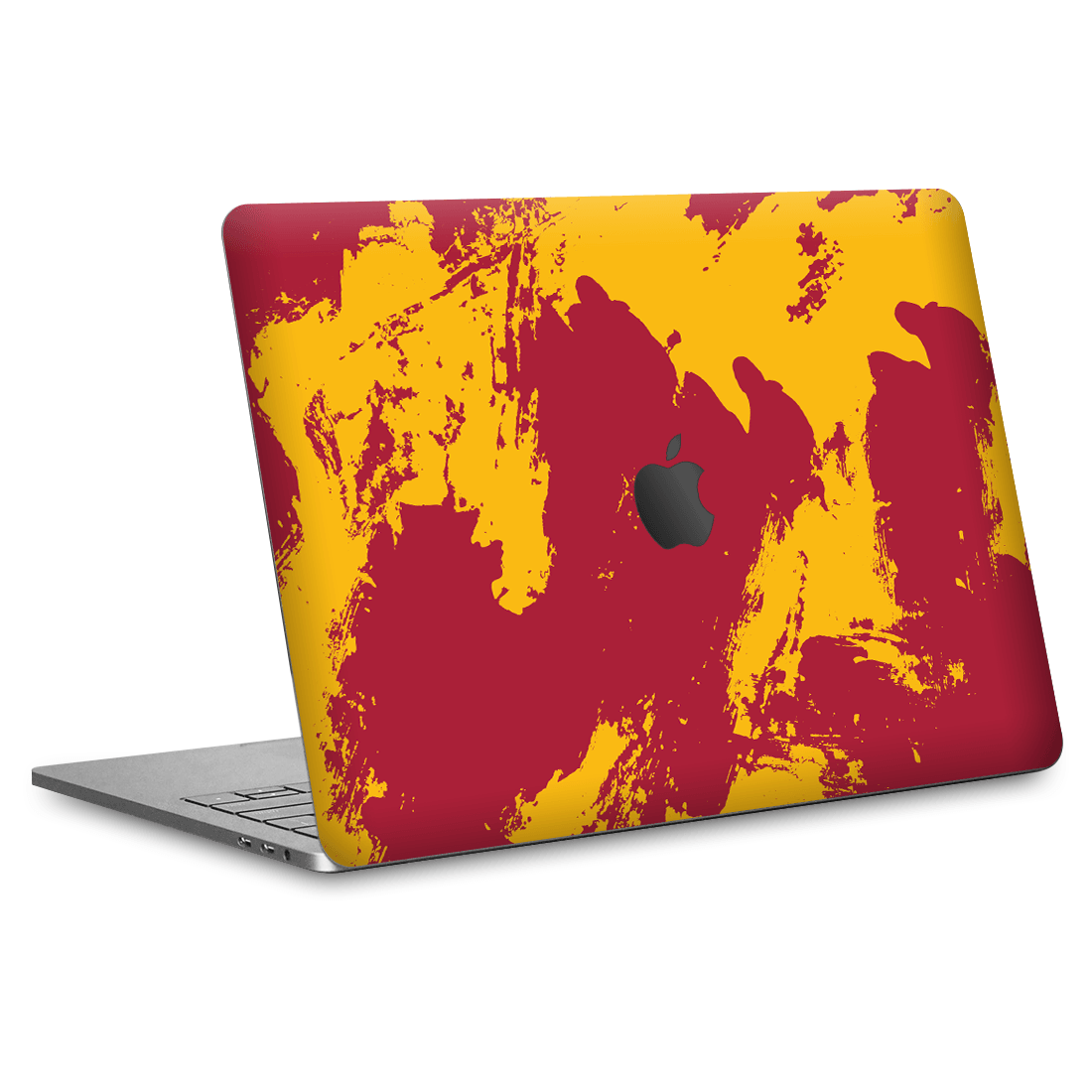 MacBook Air 13" (2018-2019) Kaplama - Sarı Kırmızı