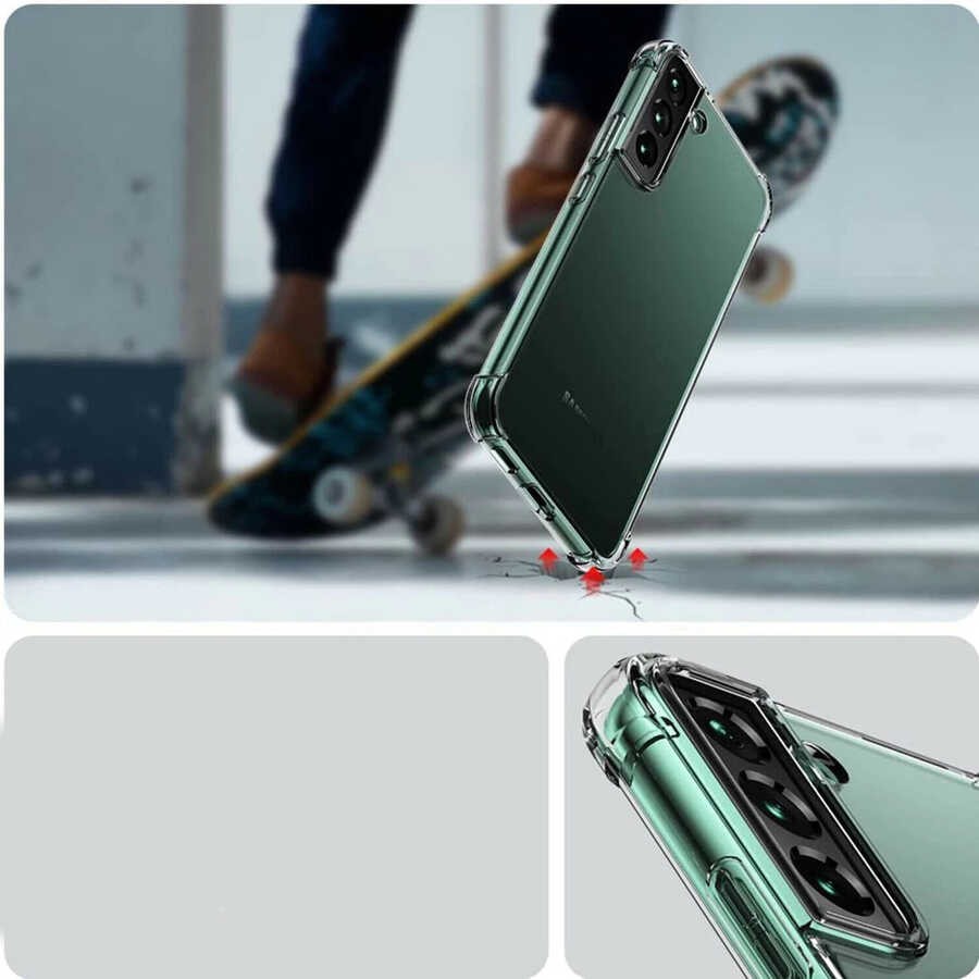 Galaxy S22 Plus Kılıf Kamera Korumalı Nitro Anti Shock Silikon