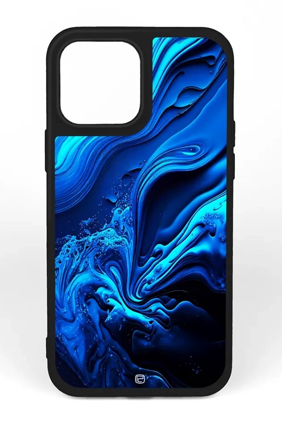 iPhone 12 / 12 Pro Silikon Kılıf Derin Okyanus