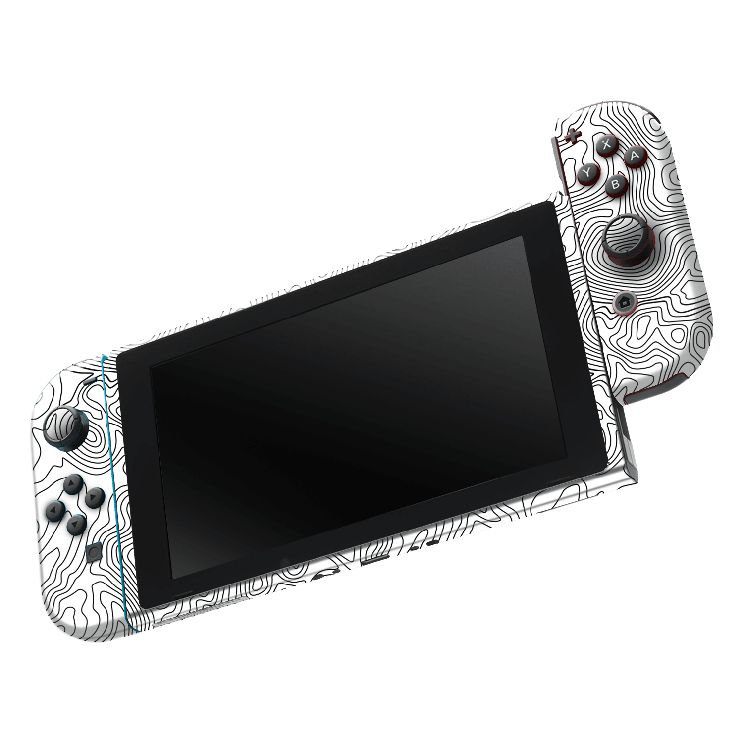 Nintendo Switch Kaplama Beyaz İzohips