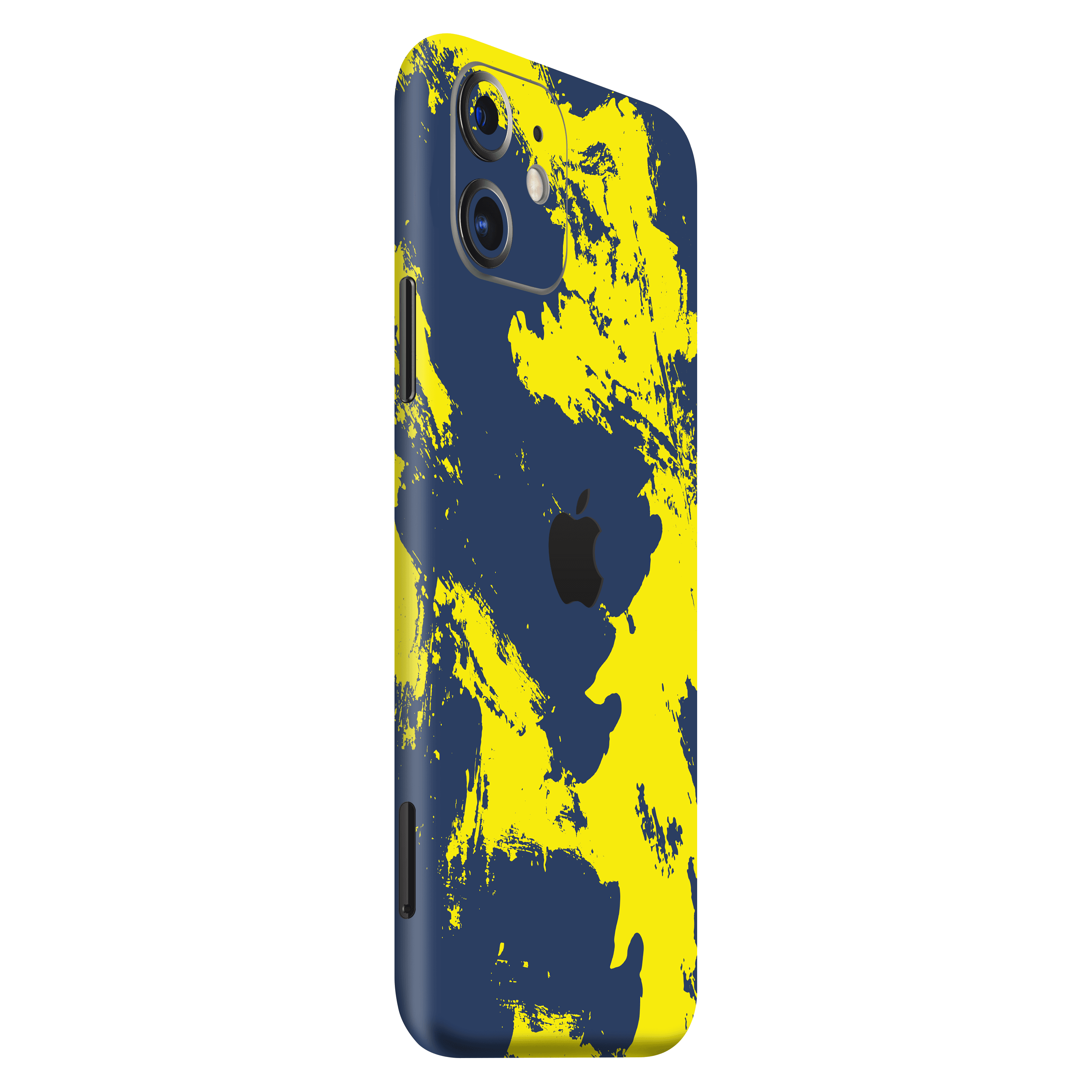 iPhone 11 Kaplama Sarı Lacivert