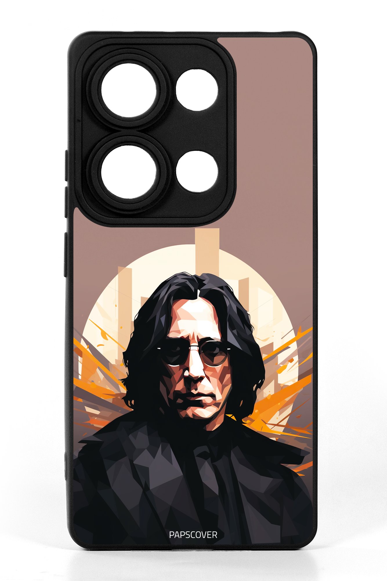 Redmi Note 13 Pro 4G Silikon Kılıf Low Poly Snape