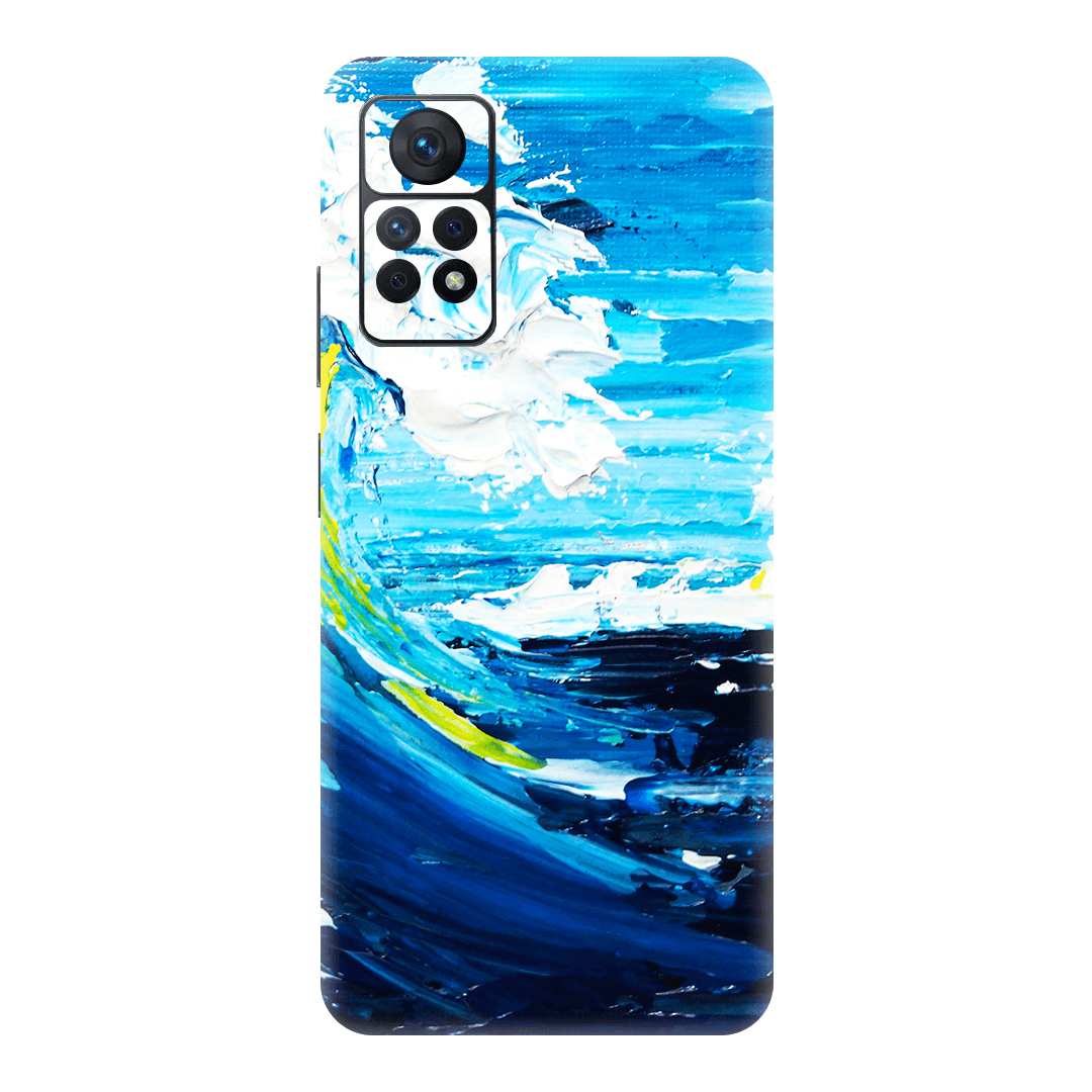 Xiaomi Redmi Note 11 Pro Kaplama Yağlı Boya Dalgalar