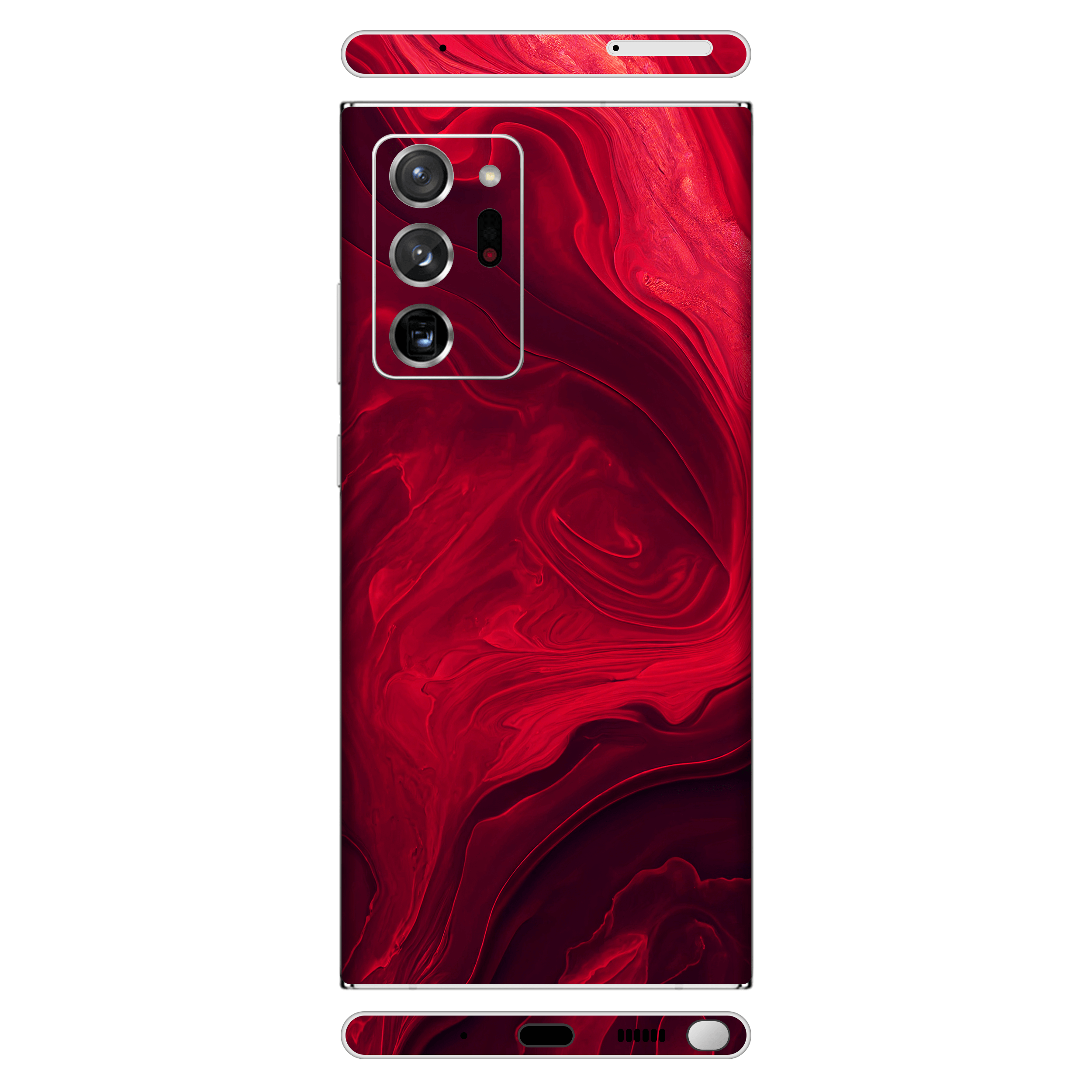 Samsung Note 20 Ultra Kaplama Kırmızı Mars