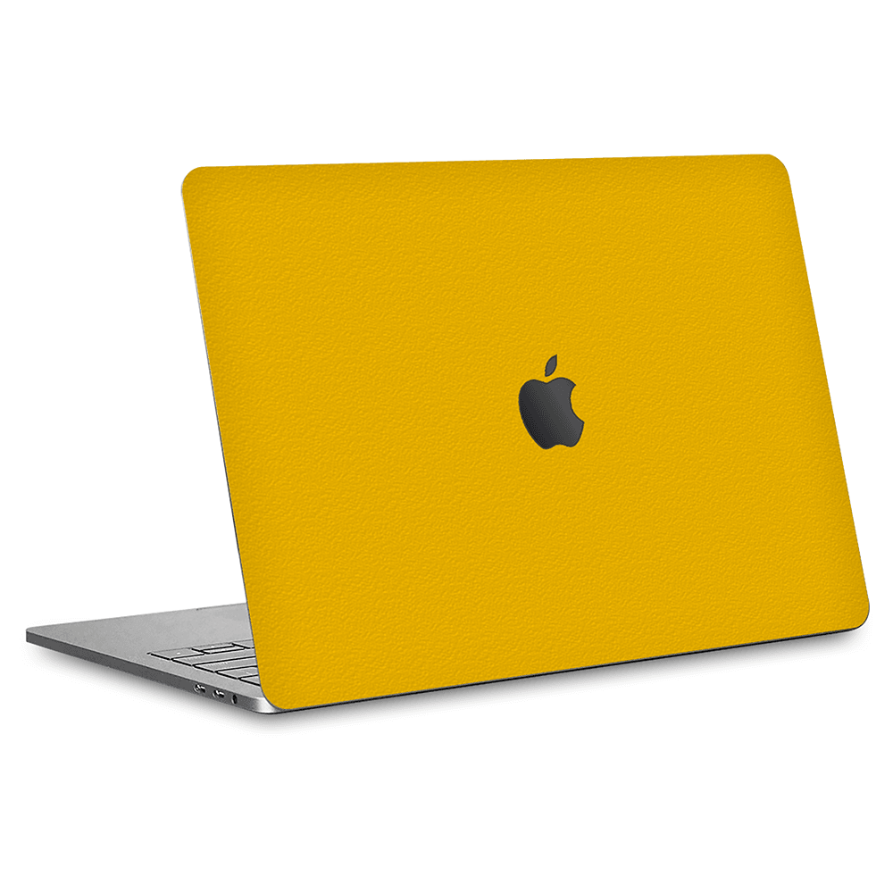 MacBook Air 13" (2018-2019) Kaplama - Dokulu Sarı