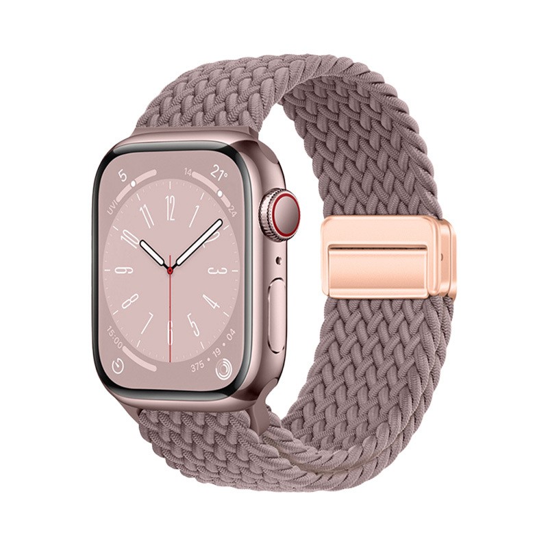 Watch 42mm KRD-134 Örgü Tasarımlı Hasır Kordon Strap Kayış