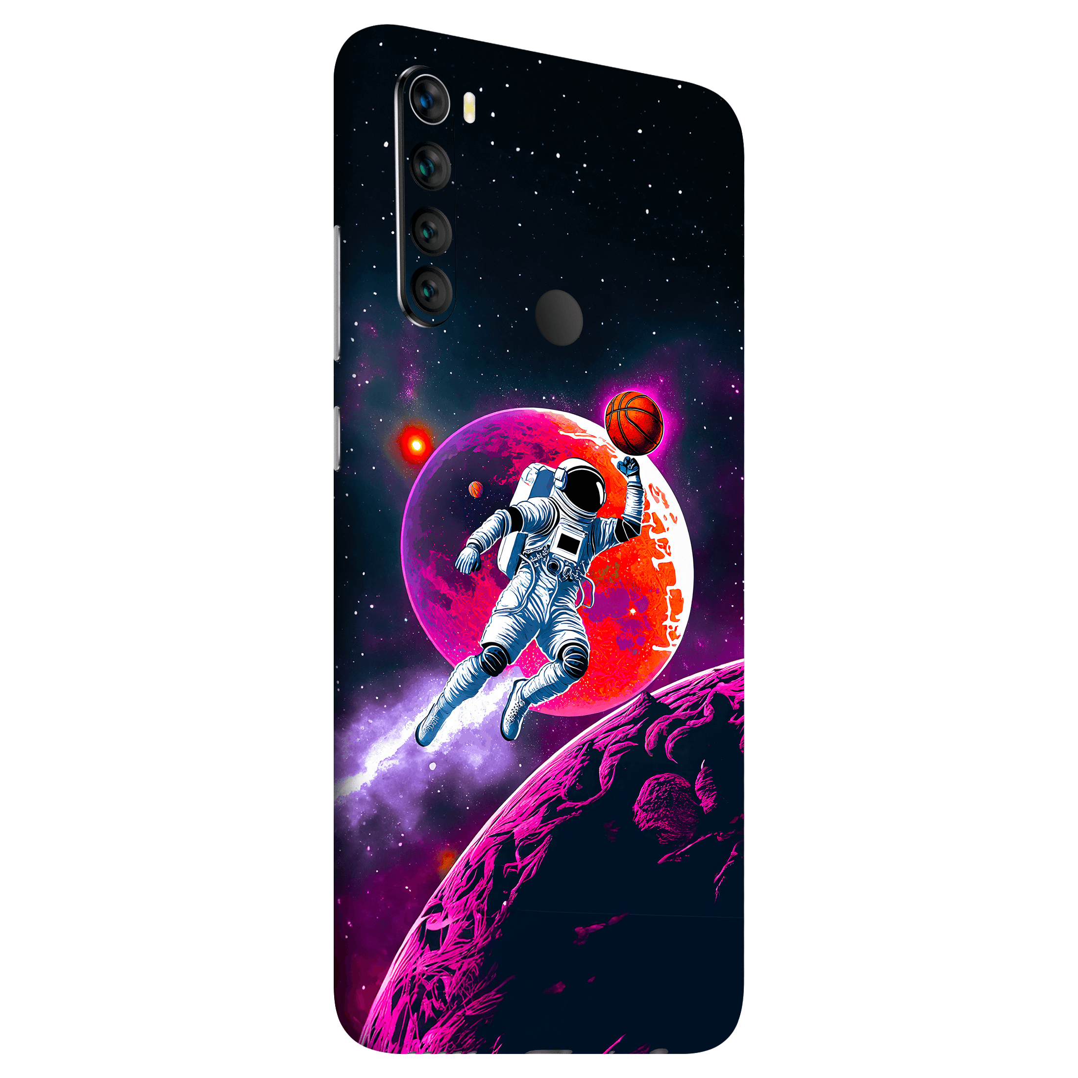 Xiaomi Redmi Note 8 Kaplama Basketbolcu Astronot