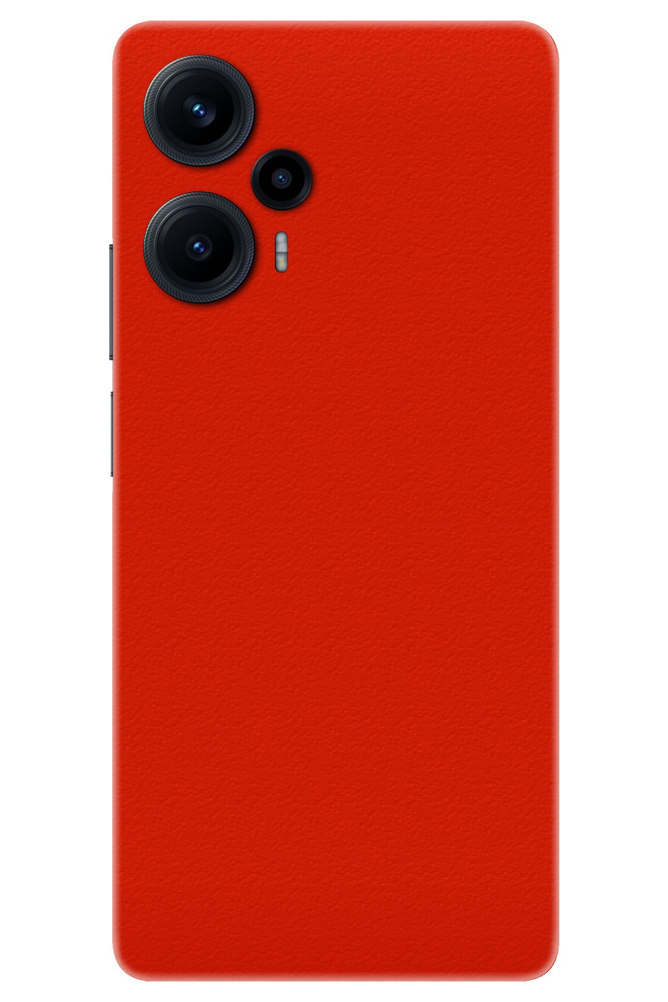 Poco F5 Kaplama Dokulu Kırmızı