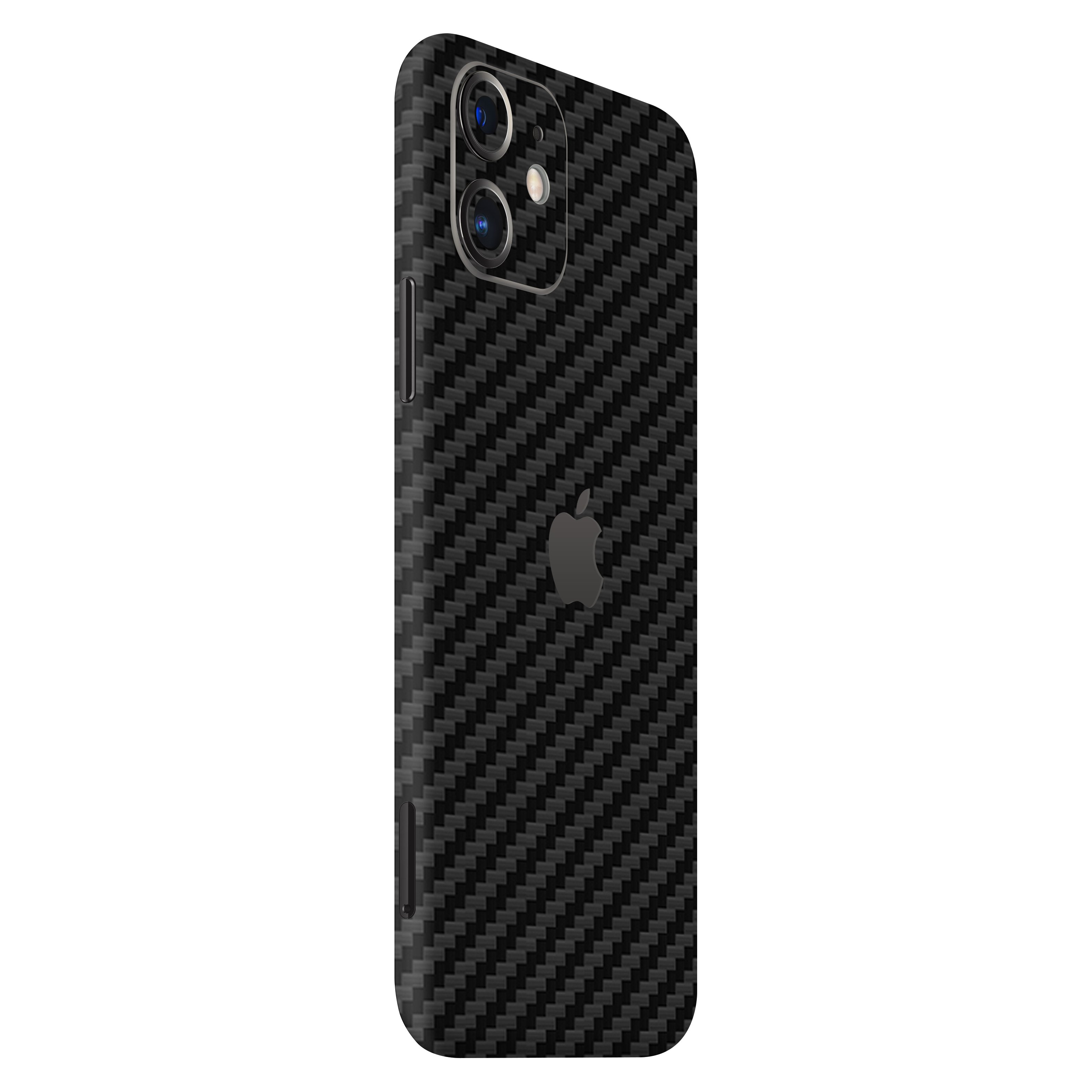 iPhone 11 Kaplama Siyah Karbon Fiber