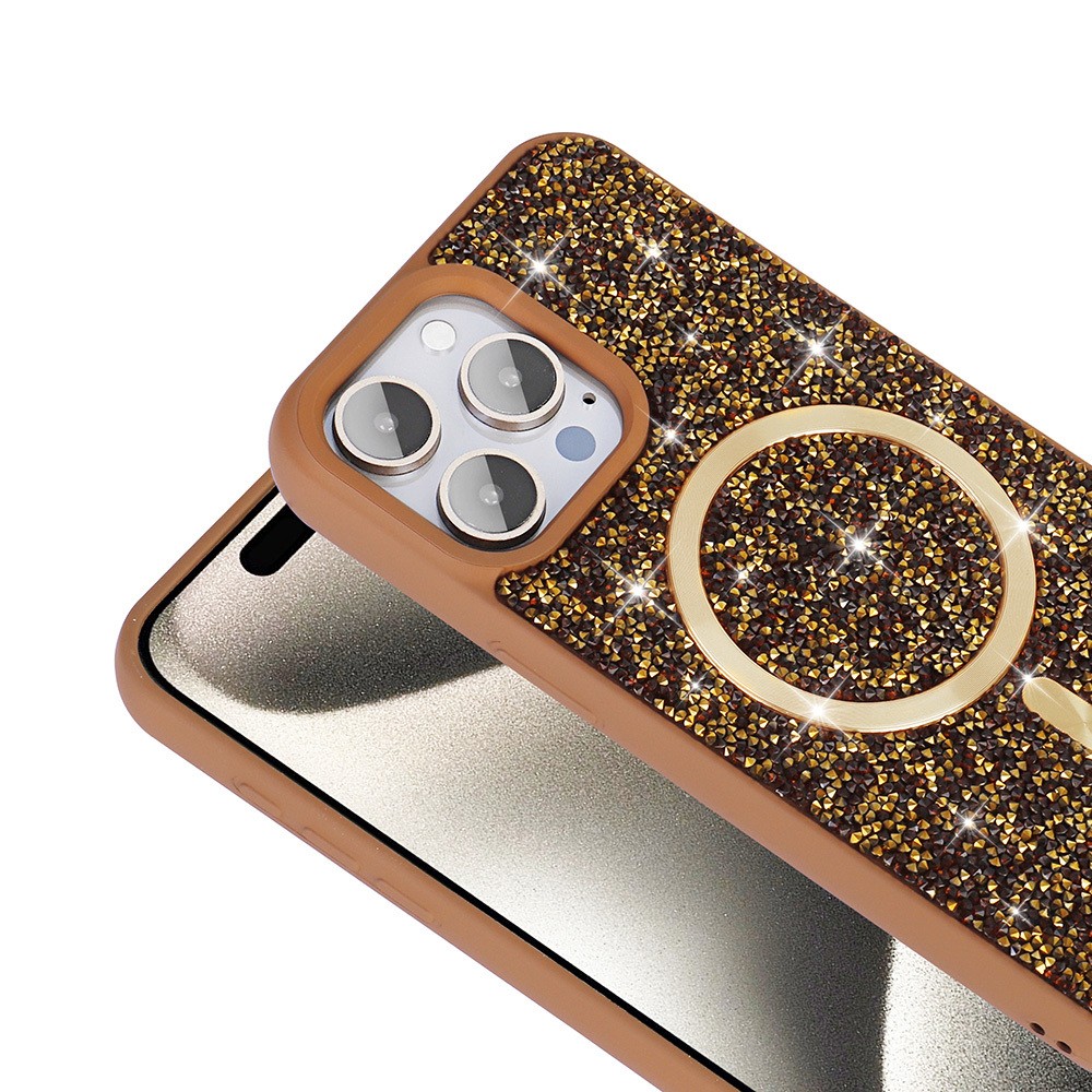 iPhone 15 Pro Kılıf Mozaik Pırlanta