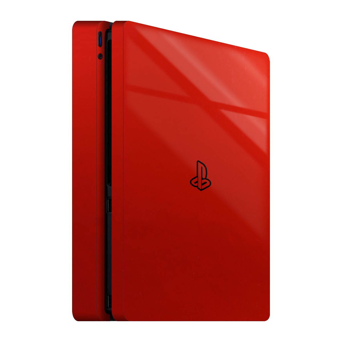 PlayStation 4 Slim Kaplama Ateş Kırmızısı