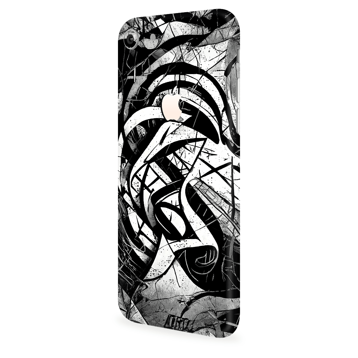 iPhone 8 Kaplama Monochrome Grafiti