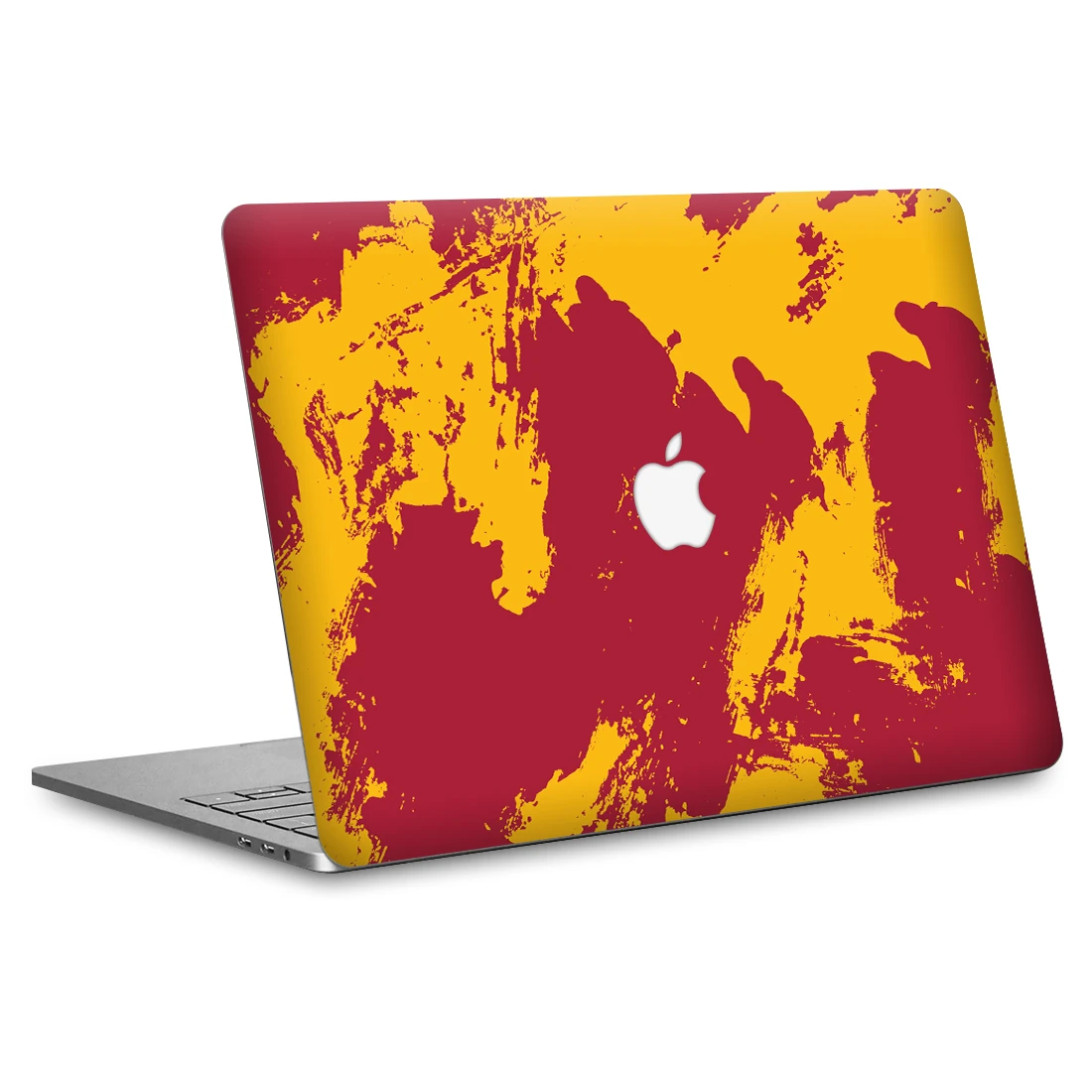 MacBook Air 11" (2012-2017) Kaplama - Sarı Kırmızı