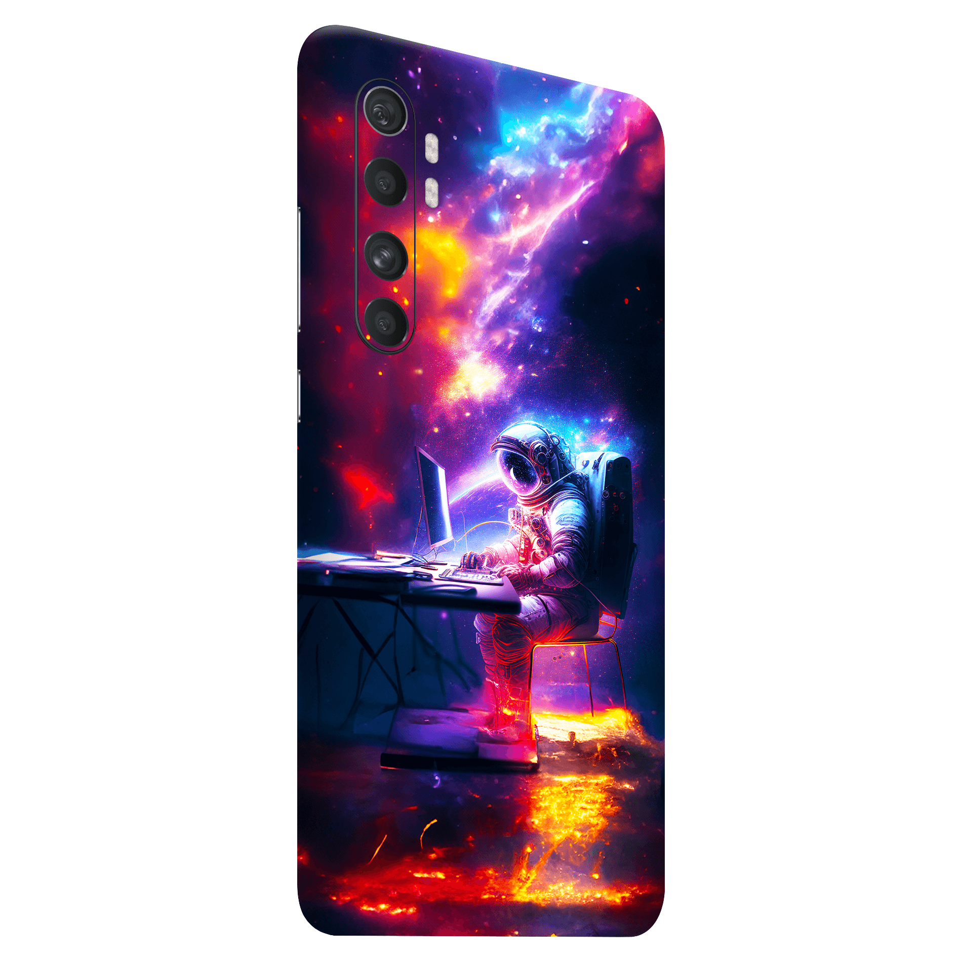Xiaomi Mi Note 10 Lite Kaplama Nebula Astronot