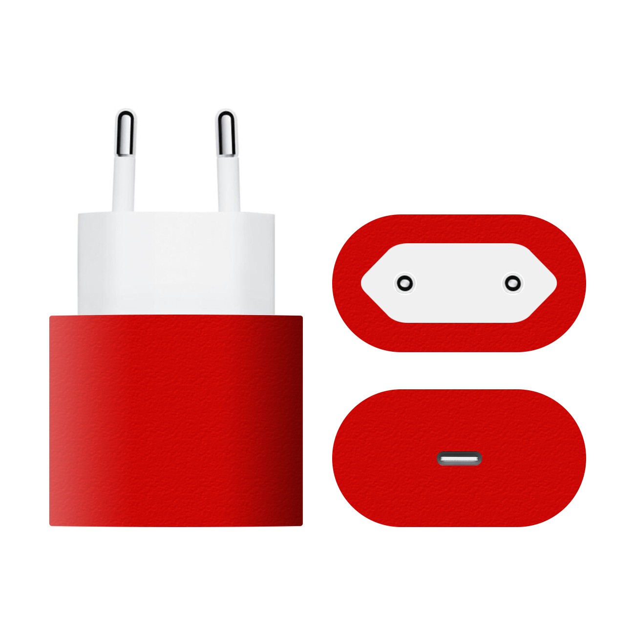 Apple 20w Şarj Aleti Kaplama Kırmızı