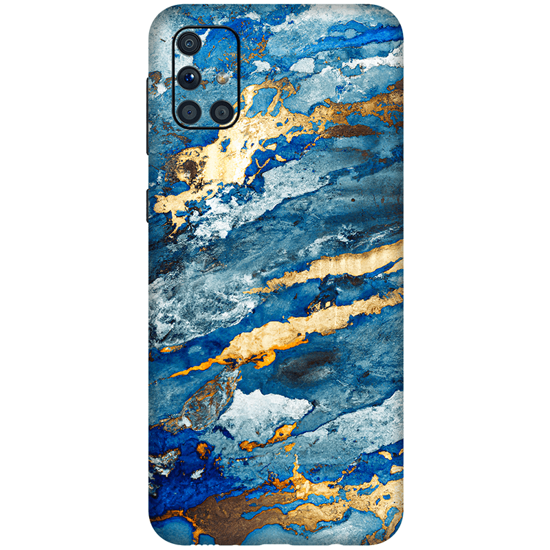Samsung M51 Kaplama Mistik Mermer