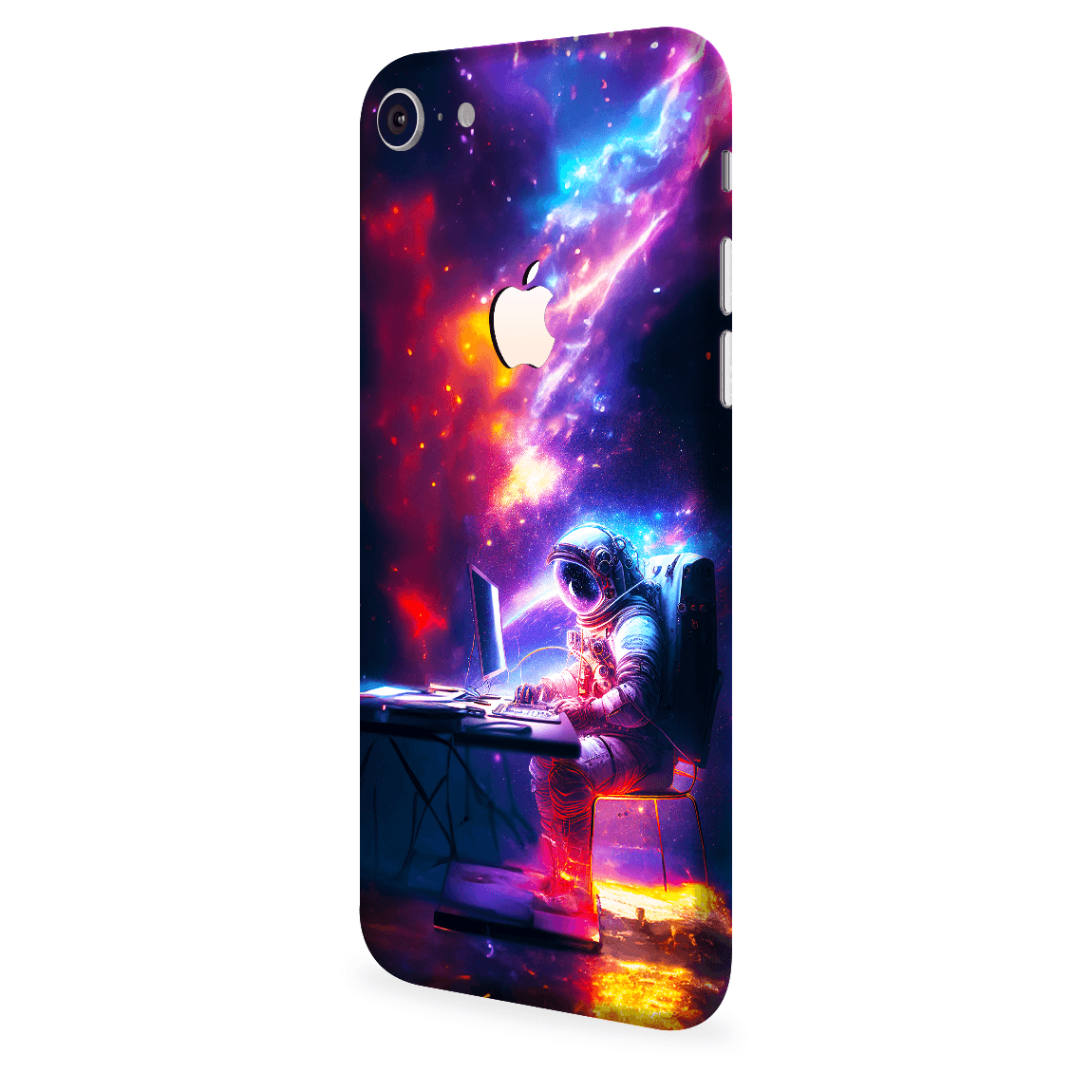 iPhone 8 Kaplama Nebula Astronot