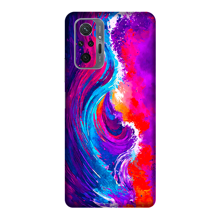 Xiaomi Redmi Note 10 Pro / Pro Max Kaplama Mor Dalgalar