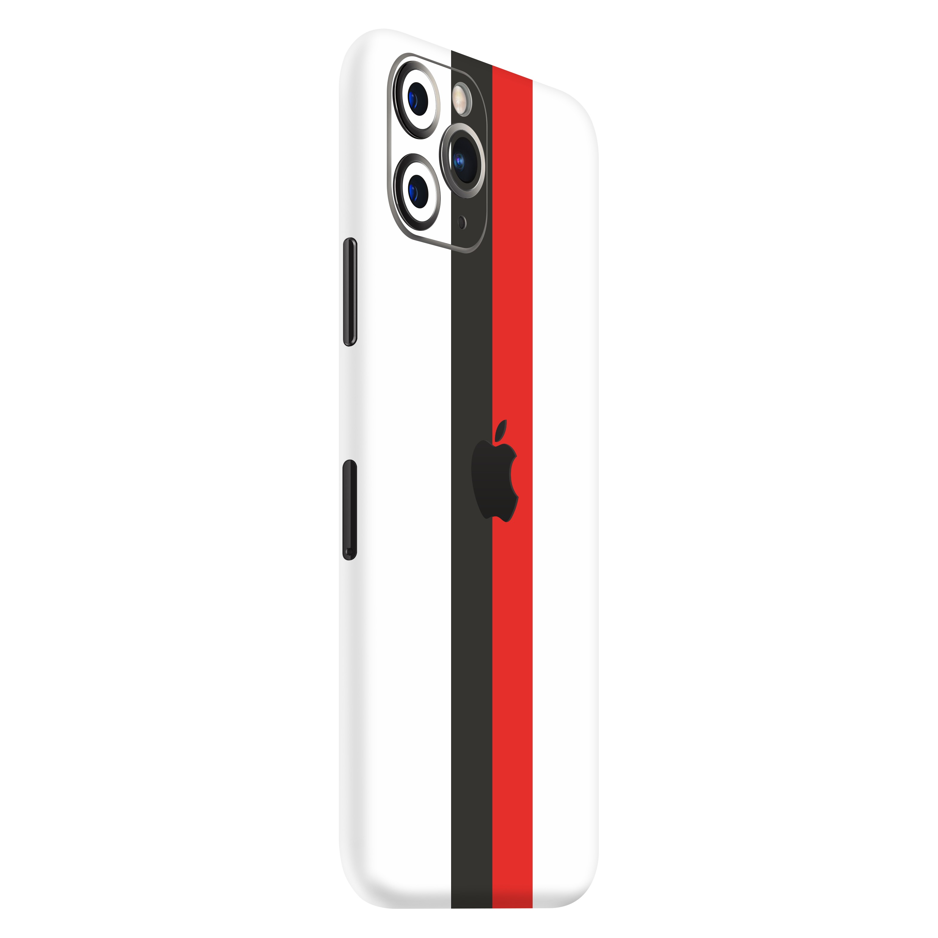 iPhone 11 Pro Max Kaplama Siyah Beyaz Kırmızı