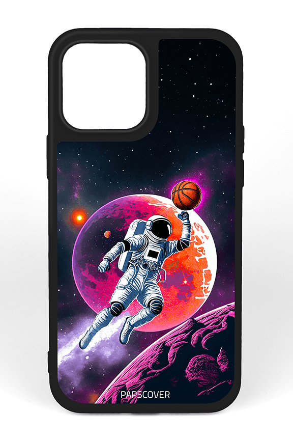 iPhone 11 Pro Max Silikon Kılıf Basketbolcu Astronot