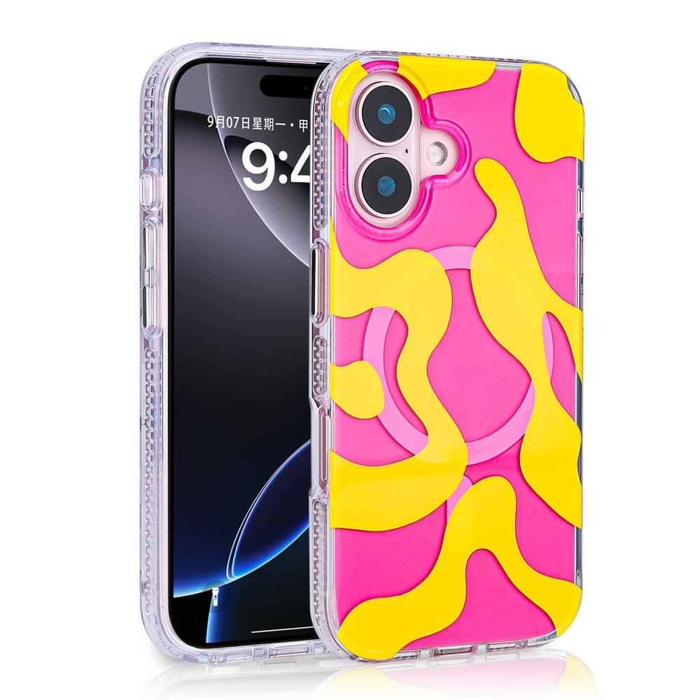 iPhone 16 Plus Kılıf M-safe Şarj Özellikli Stilo