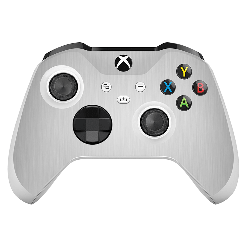 Xbox Series X / S Controller Kaplama Fırçalanmış Metalik Gri