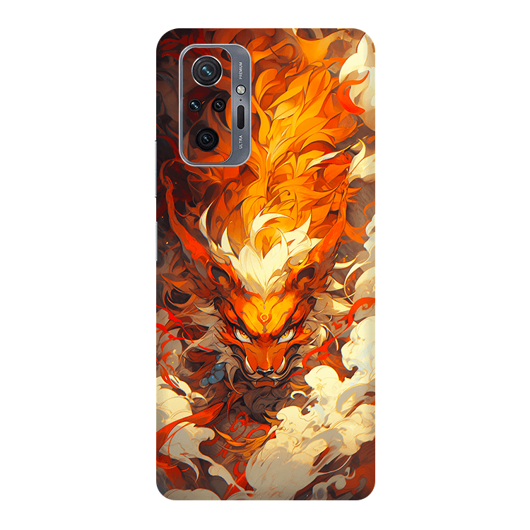 Xiaomi Redmi Note 10 Pro / Pro Max Kaplama Anime Kurama Kyuubi Naruto