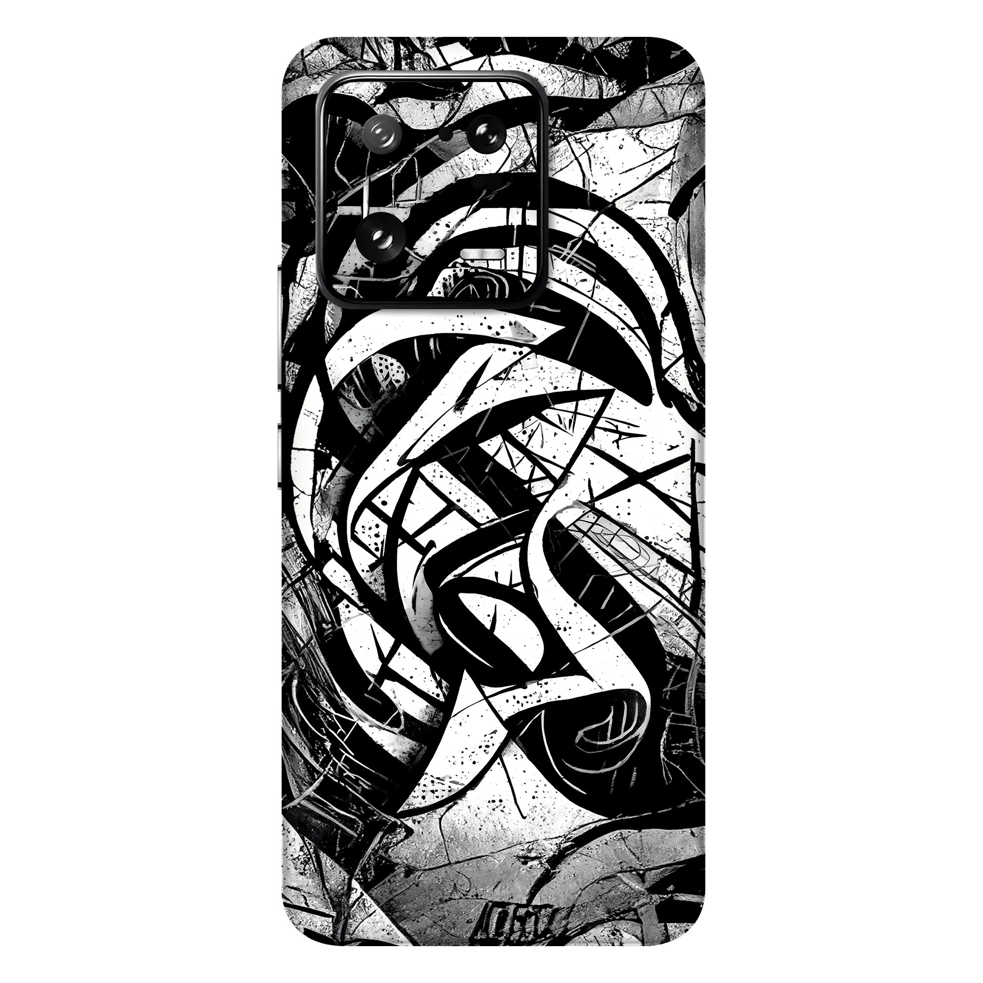 Xiaomi 13 Pro Kaplama Monochrome Grafiti