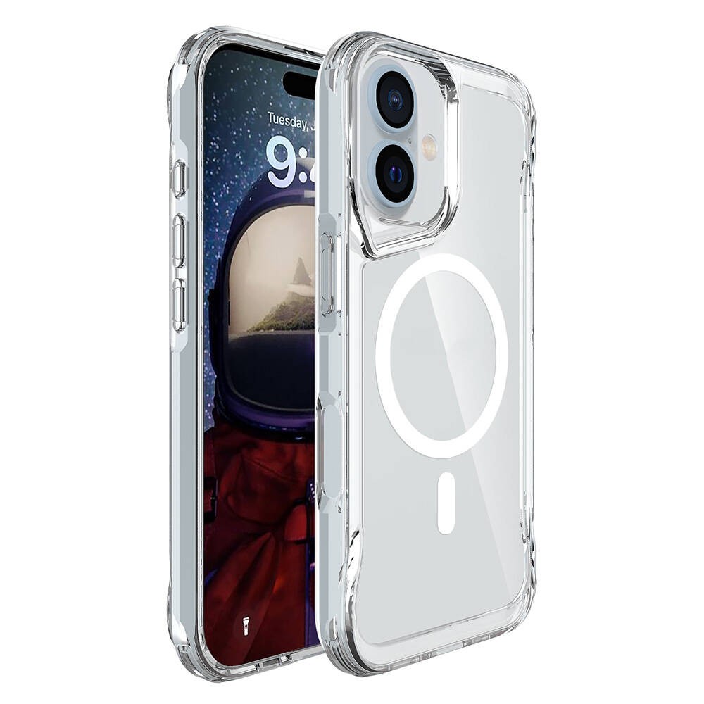 iPhone 16 Plus Kılıf M-safe Şarj Özellikli T-Max M-safe
