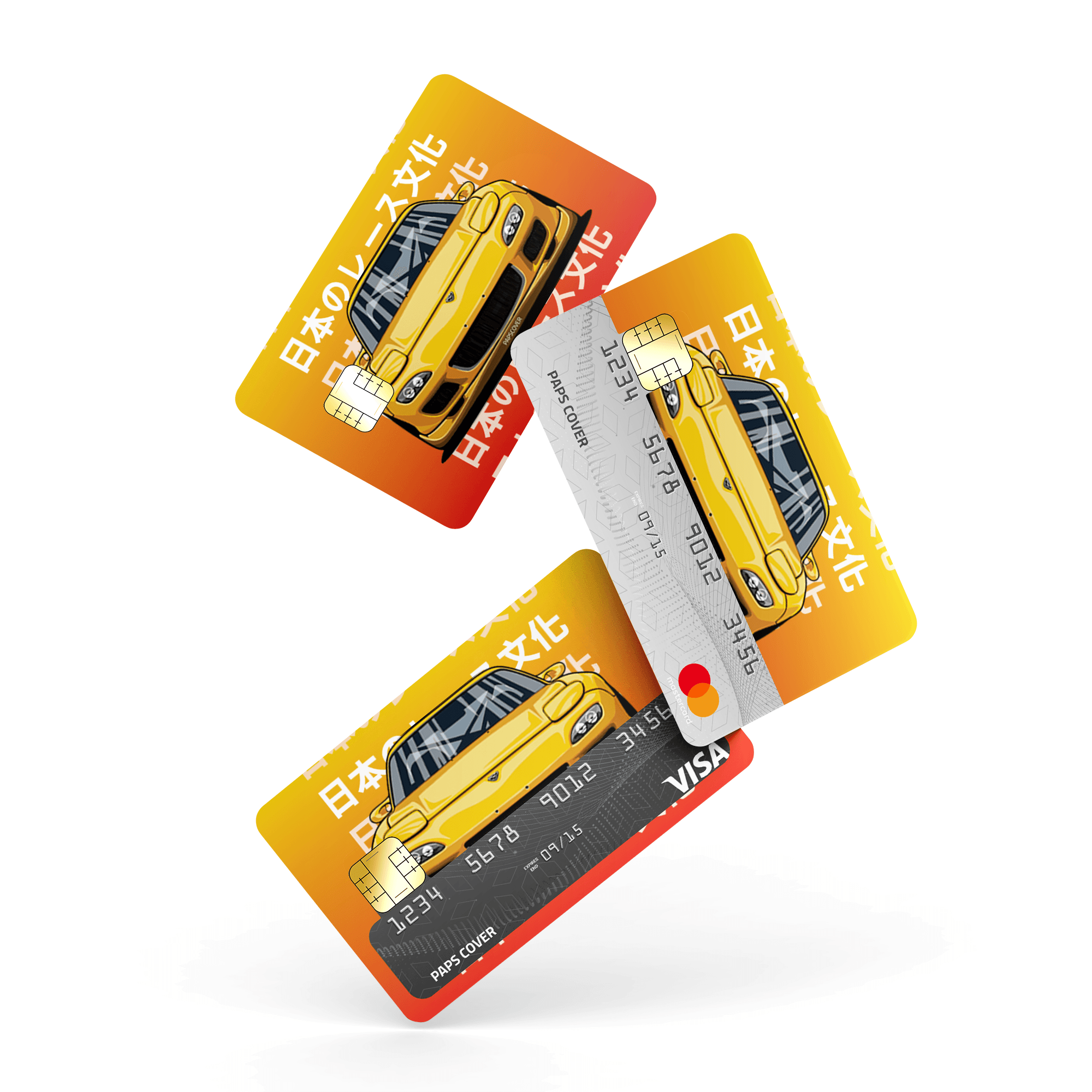 Kredi Kartı Kaplama / Sticker - Mazda RX7 JDM