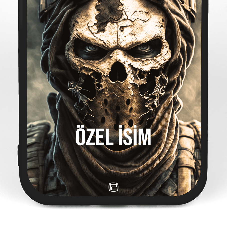 iPhone 15 Pro Max Silikon Kılıf Ghost Fan Art