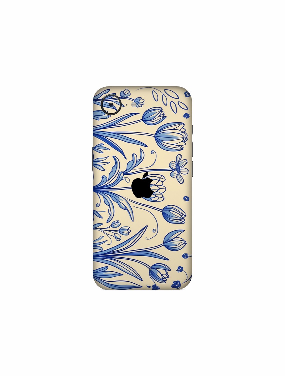 iPhone 16e Kaplama Porselen Çiçekler