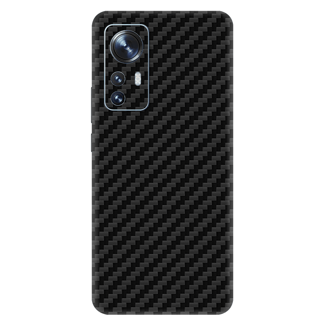 Xiaomi 12 Kaplama Siyah Karbon Fiber