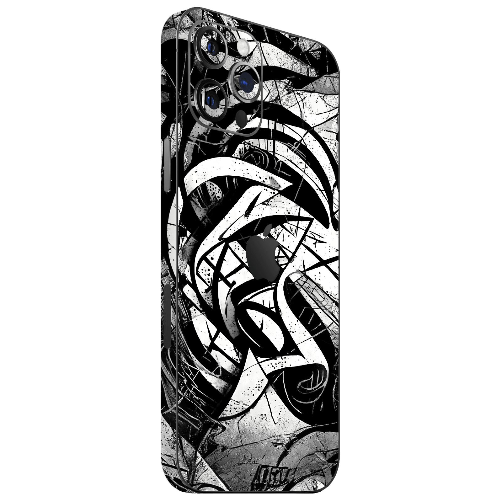 iPhone 12 Pro Kaplama Monochrome Grafiti