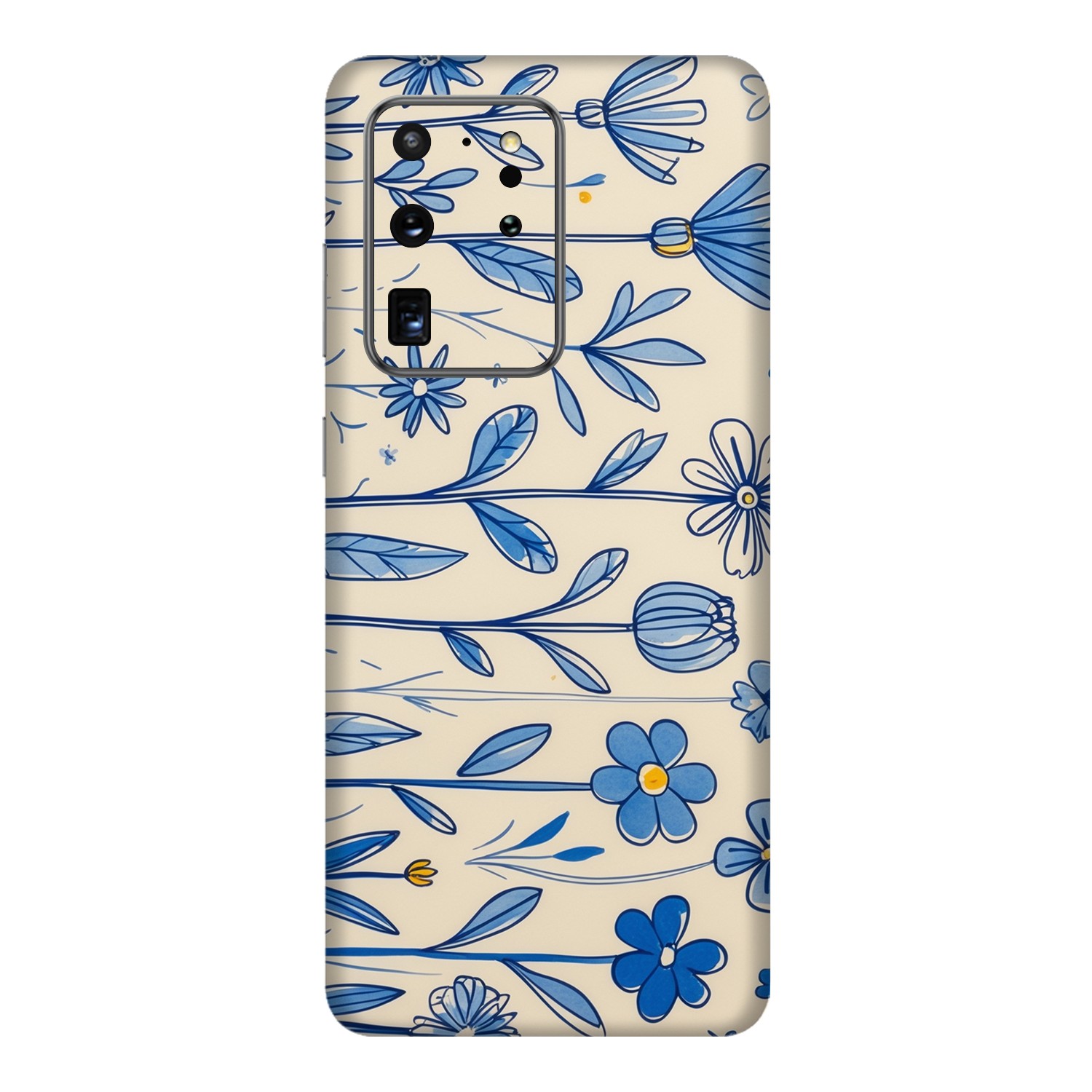 Samsung S20 Ultra Kaplama Mavi Bahar