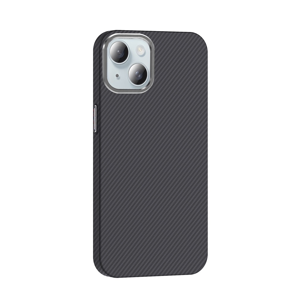iPhone 15 Kılıf Karbon Fiber M-safe