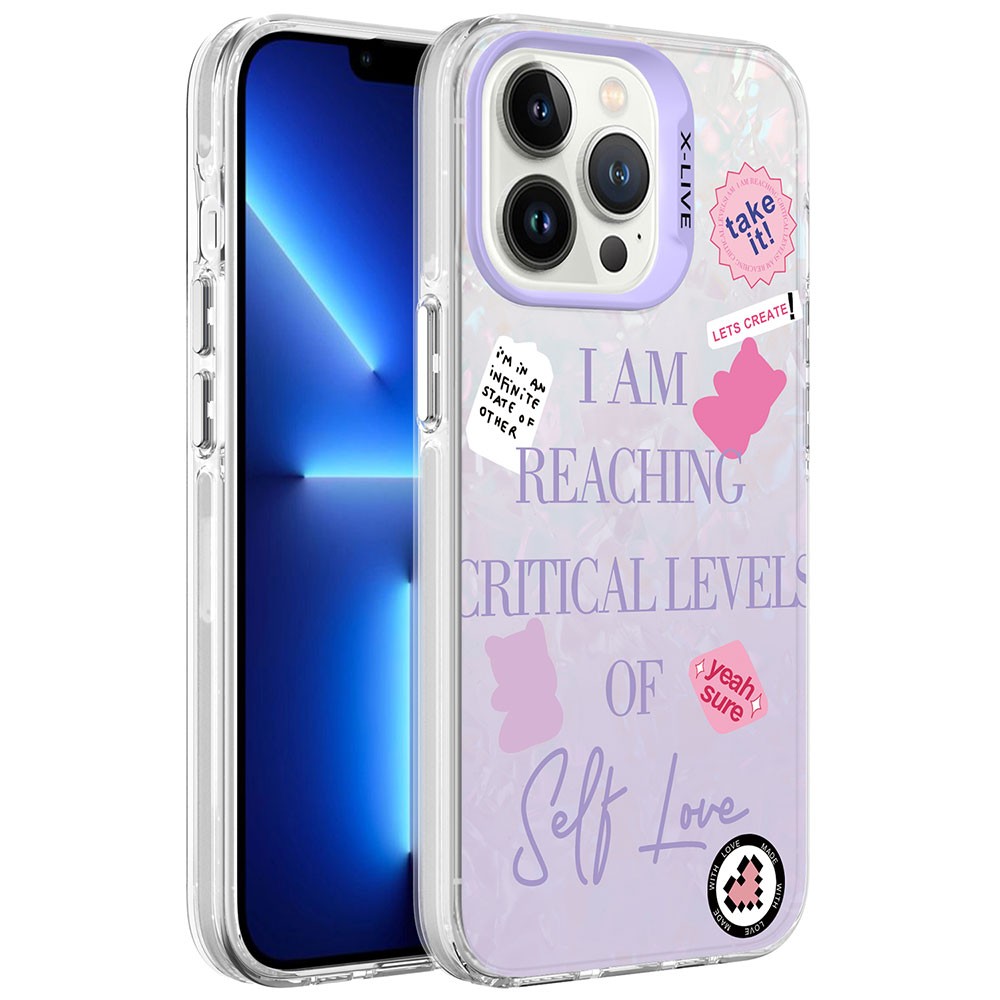 iPhone 13 Pro Max Kılıf Mermer Desenli Marbello