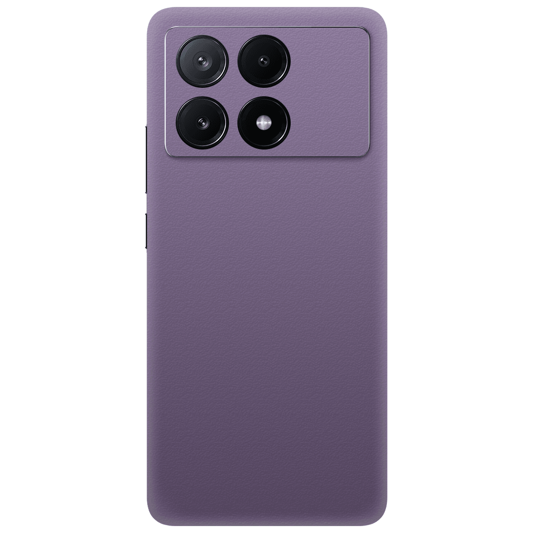 Poco X6 Pro Kaplama Dokulu Derin Mor
