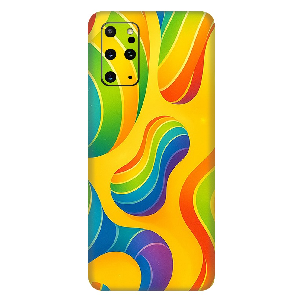 Samsung S20 Plus Kaplama Gökkuşağı