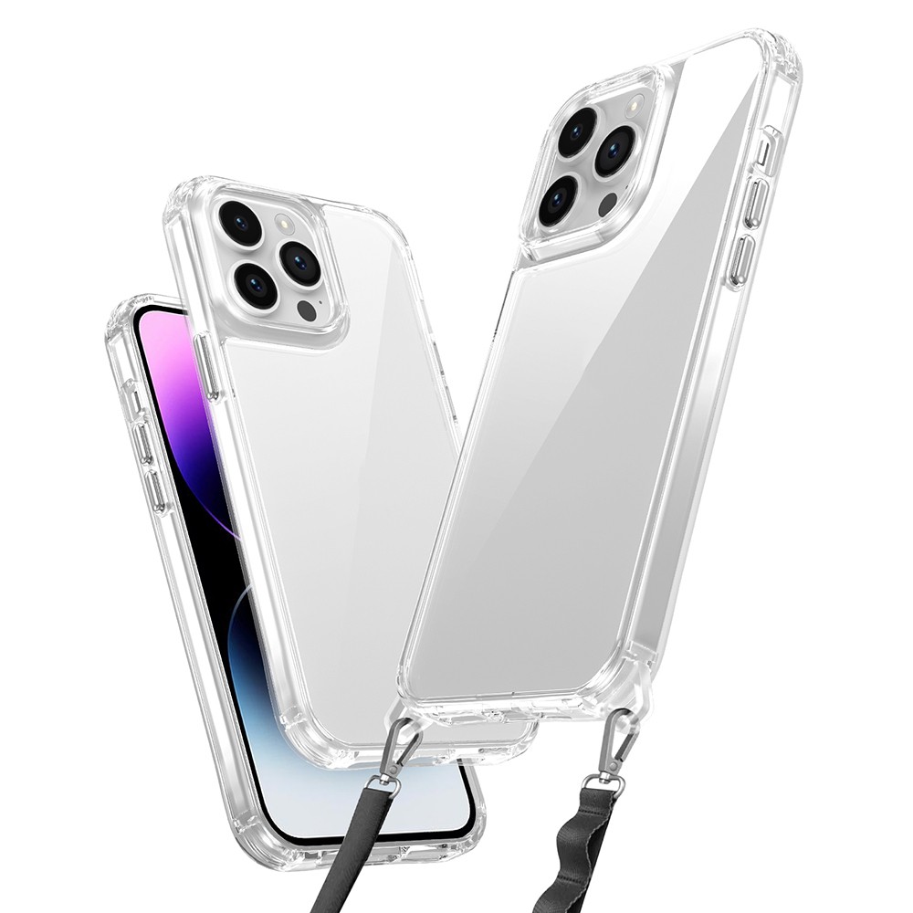 iPhone 14 Pro Max Kılıf Airbagli Takılabilir Askı Aparatlı Snap Silikon