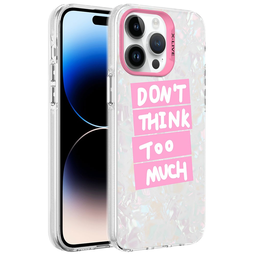 iPhone 14 Pro Kılıf Mermer Desenli Marbello