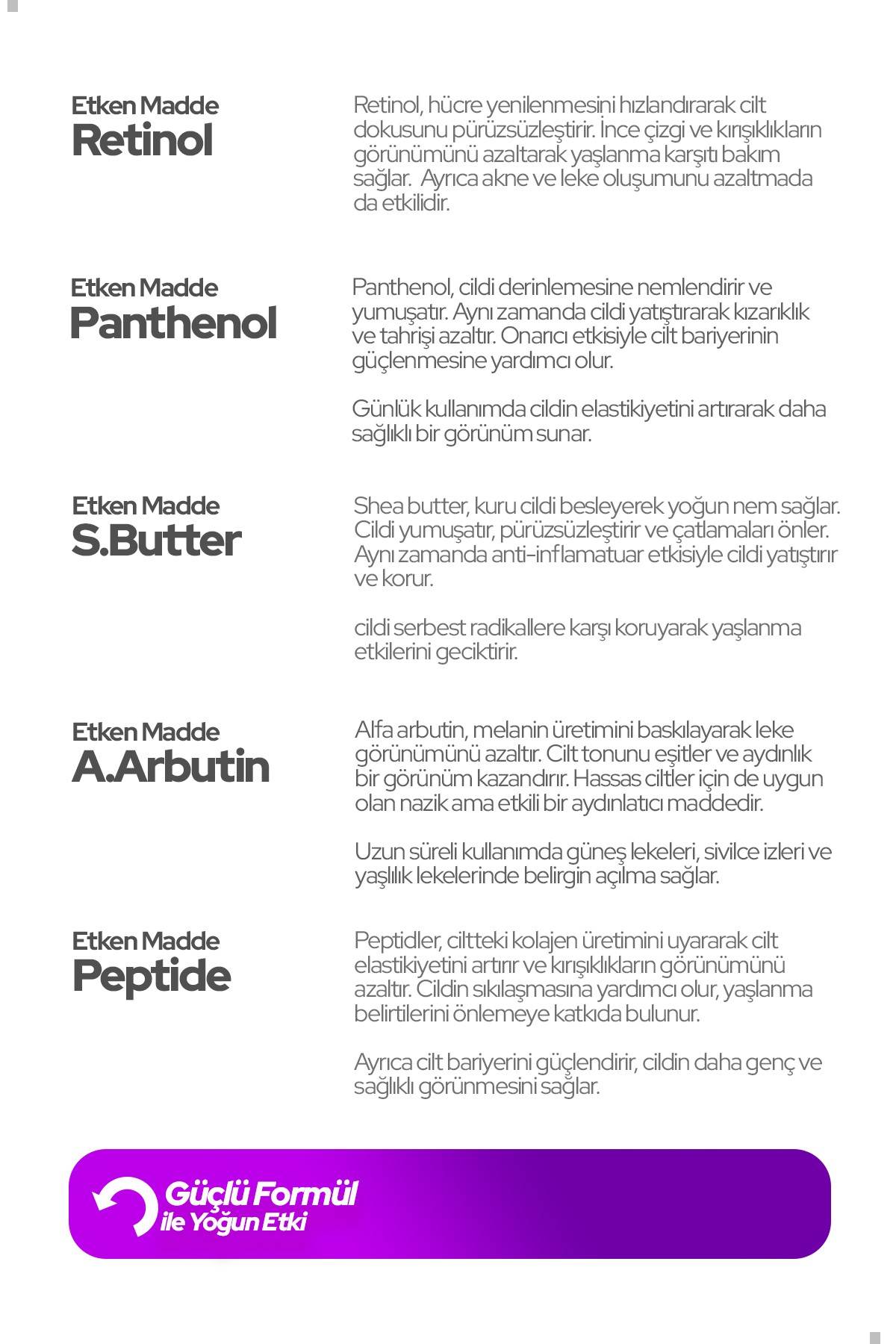 Anti Aging Cilt Kırışıklıkları Ve Yaşlanma Karşıtı Spf30 Yüz Kremi 50 ml %2 Retinol %10 Ceramide