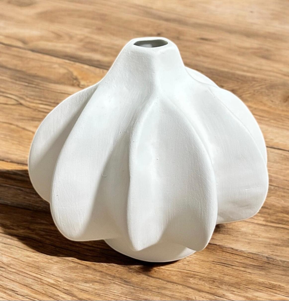 Ham Seramik Küçük Boy Buket Vazo 18x18 cm