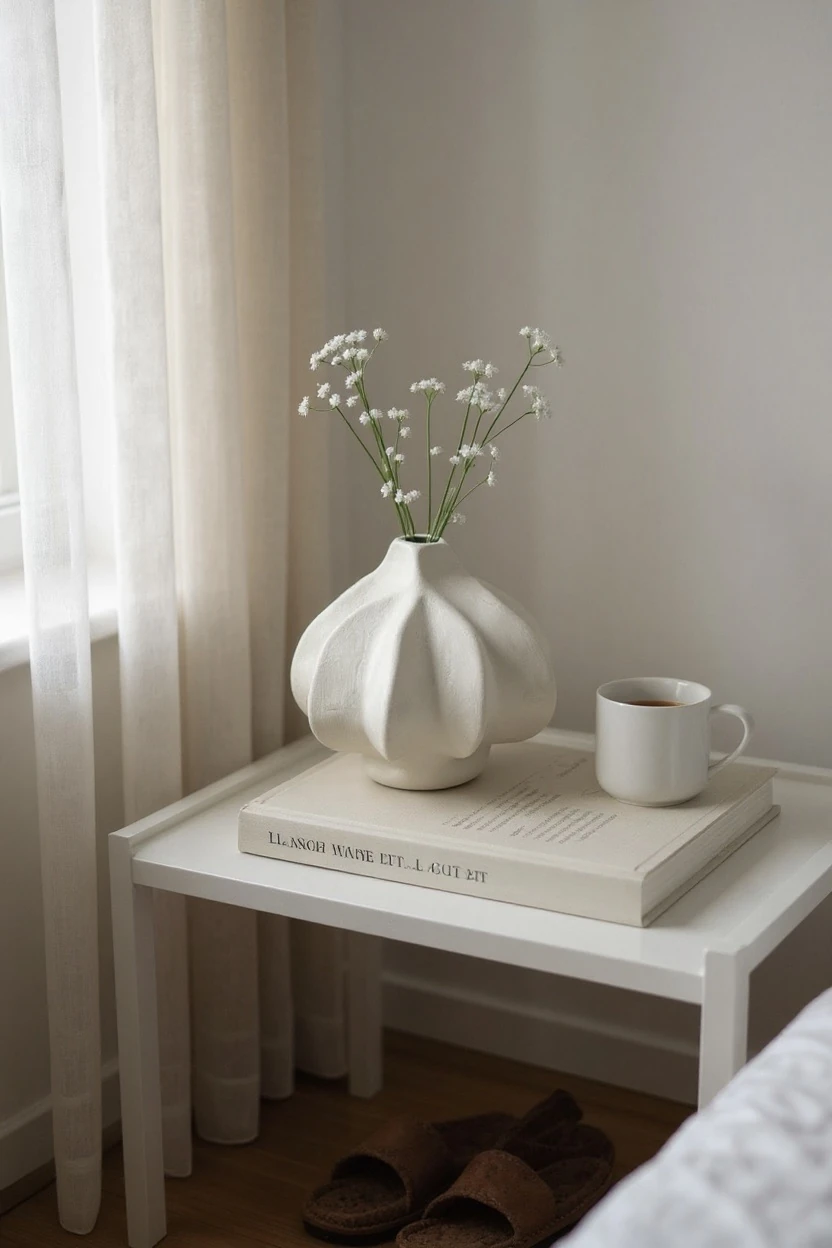 Ham Seramik Küçük Boy Buket Vazo