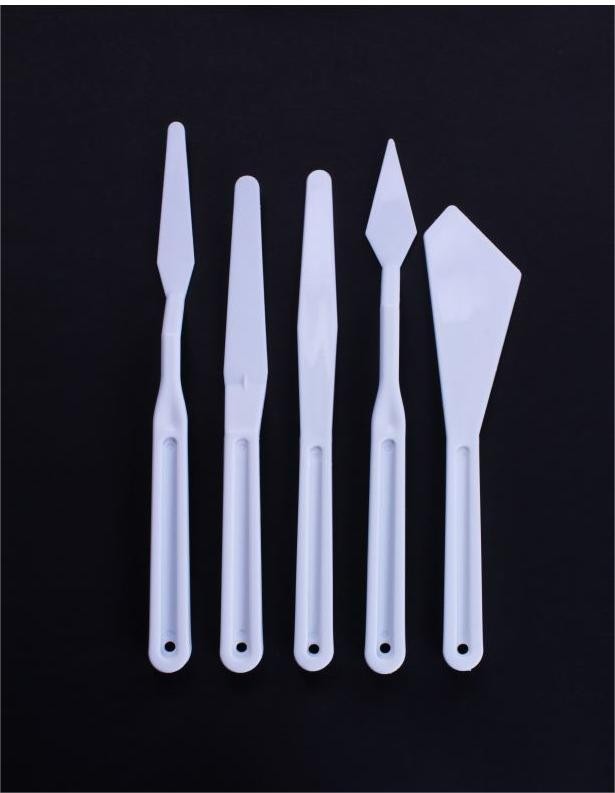 Plastik Spatula 5 li Set