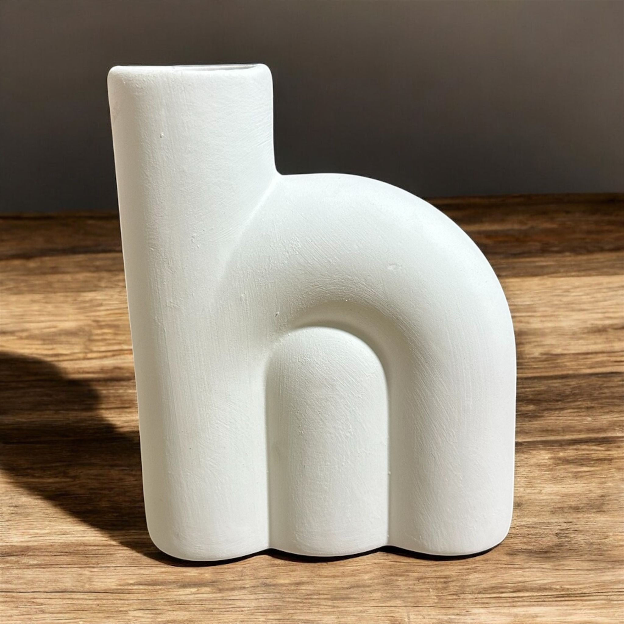 Ham Seramik Modern H Vazo 14,5x11,5 cm